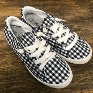 Gingham Sneakers